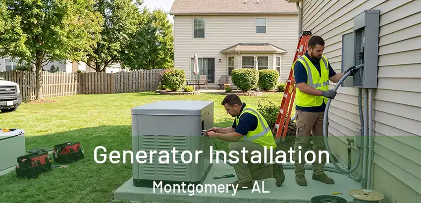  Generator Installation Montgomery - AL