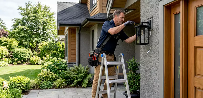 Outdoor and Exterior Light Fixture Installation in Montgomery