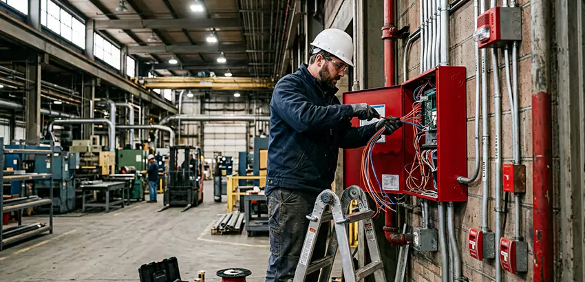 Industrial Fire Alarm Installation in Montgomery