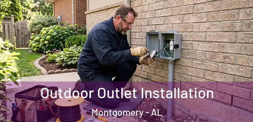 Outdoor Outlet Installation Montgomery - AL
