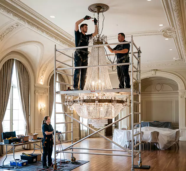 Professional Chandelier Installation: Your Local Fixture Team in Montgomery, AL